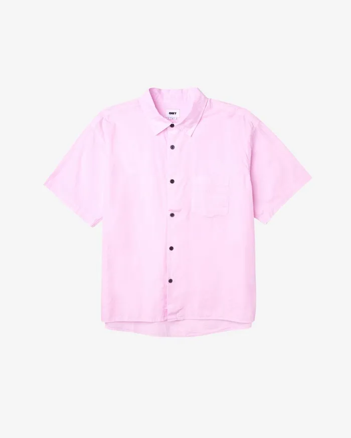 Men PIGMENT SULLY SHIRT Pigment Laurel Wreath OBEY Clothing TOPS
