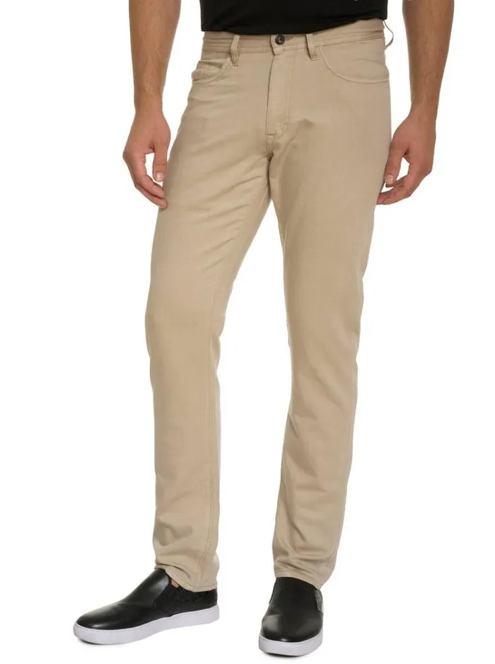 Men REEVE PANT Mauve Robert Graham Jeans and Pants