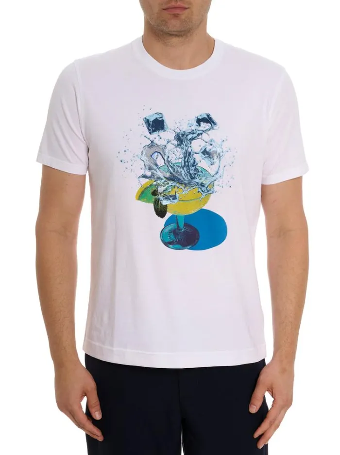 Men REGGIE GRAPHIC TSHIRT Multi Robert Graham Polos and TShirts