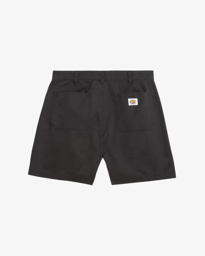 Men ROYAL CANVAS SHORT Black OBEY Clothing BOTTOMS