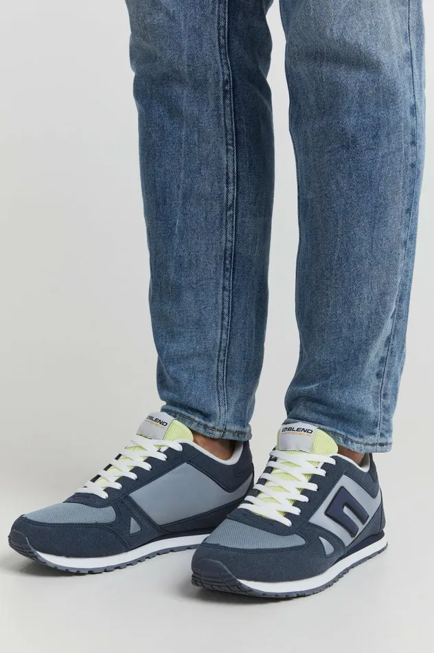 Men Shoes and Boots Blend Shoe Dark Navy