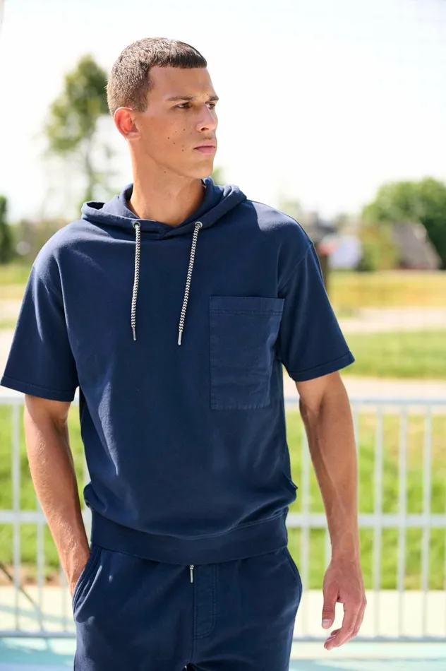 Men Shorts Blend Shorts Dress Blues