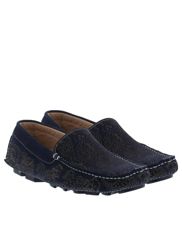 Men SOPRANO LOAFER Black Robert Graham Shoes