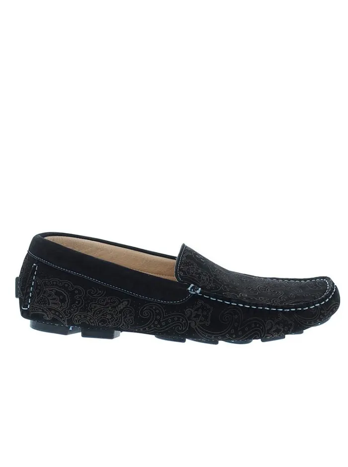 Men SOPRANO LOAFER Black Robert Graham Shoes