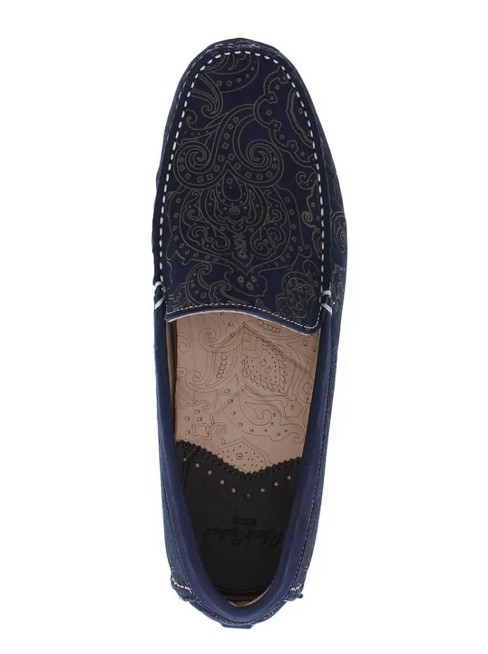 Men SOPRANO LOAFER Black Robert Graham Shoes