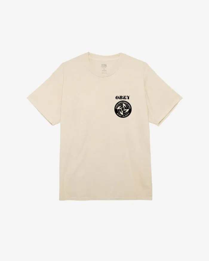 Men STAY ALERT PIGMENT TSHIRT Pigment Surf Spray OBEY Clothing TSHIRTS