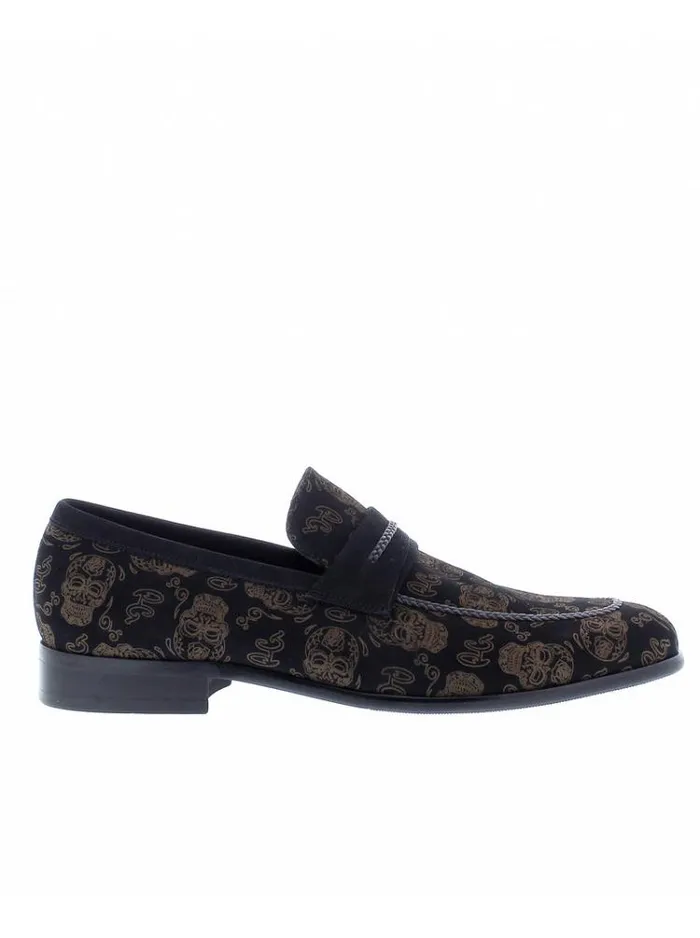 Men STEVIO LOAFER Navy Robert Graham Shoes