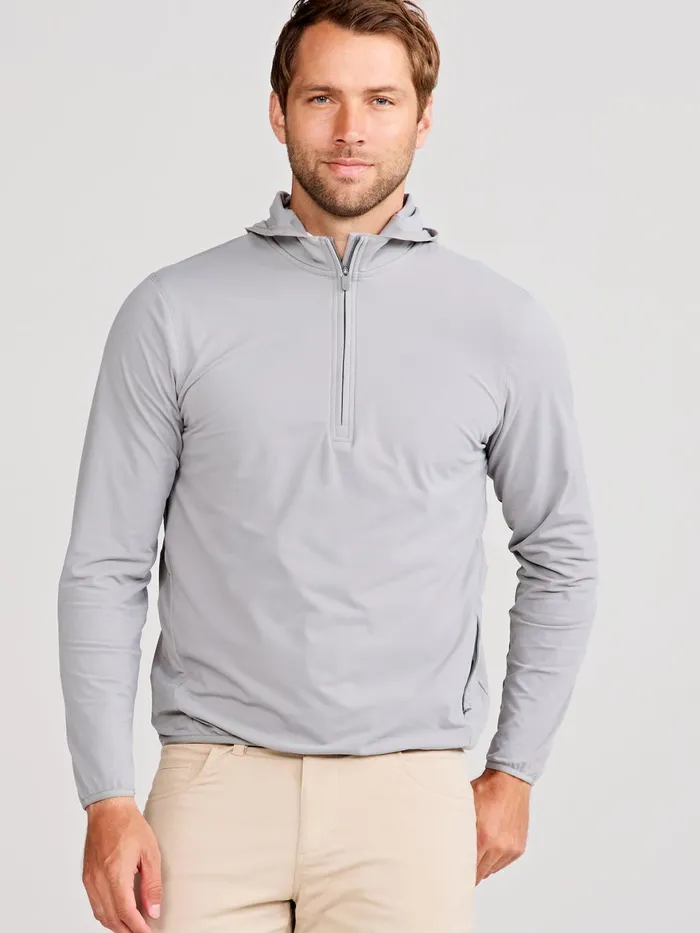 Men Stratford Performance Quarter Zip Hoodie Tasc Performance Quarter Zips