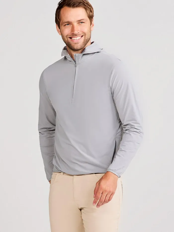 Men Stratford Performance Quarter Zip Hoodie Tasc Performance Quarter Zips