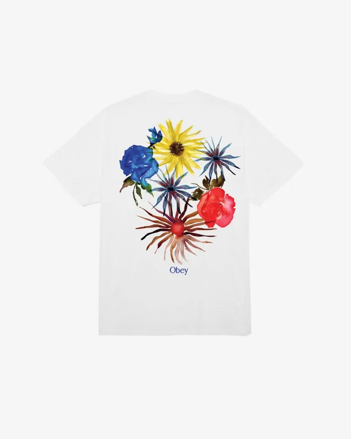 Men SUMMER TIME CLASSIC TSHIRT Cream OBEY Clothing TSHIRTS