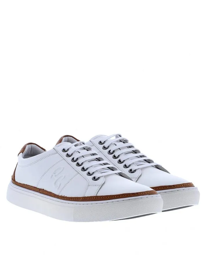 Men SUNSET SNEAKER White Robert Graham Shoes