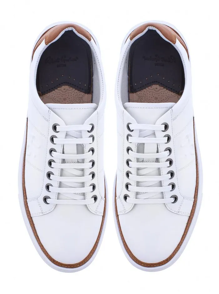Men SUNSET SNEAKER White Robert Graham Shoes