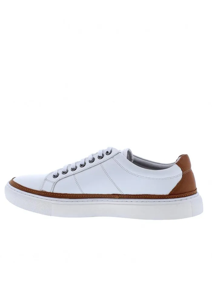 Men SUNSET SNEAKER White Robert Graham Shoes