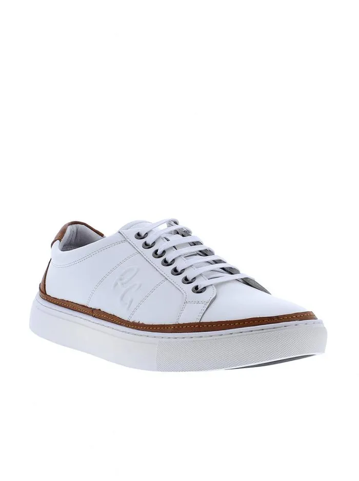 Men SUNSET SNEAKER White Robert Graham Shoes