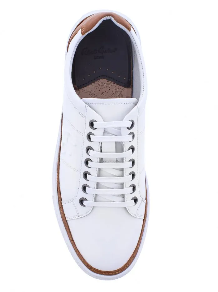 Men SUNSET SNEAKER White Robert Graham Shoes