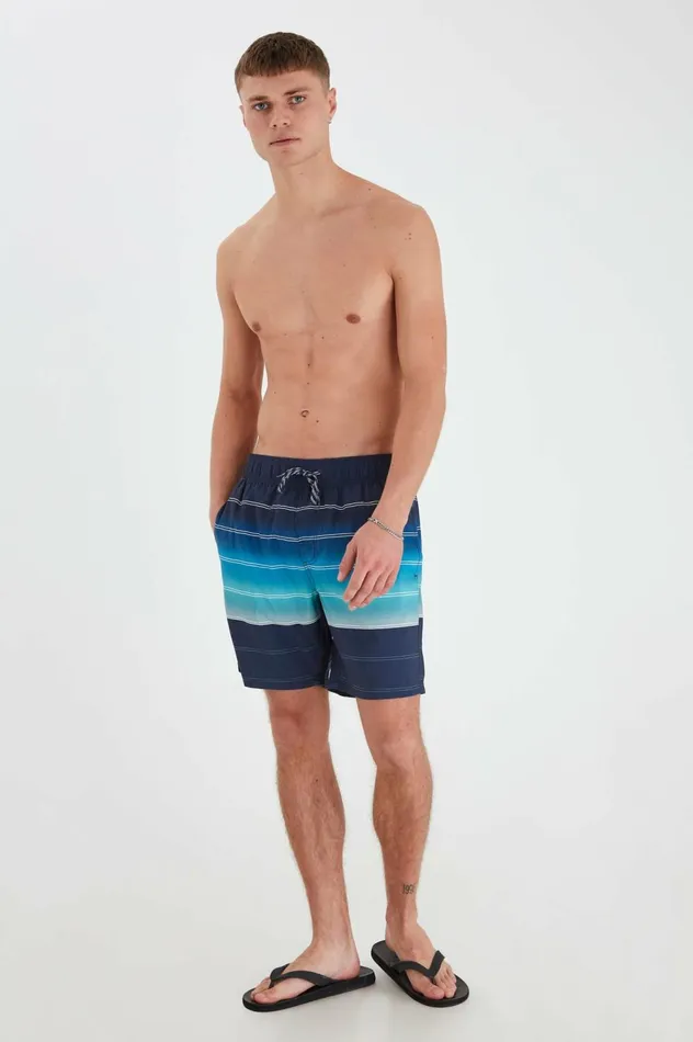 Men Swim Shorts Blend Swimwear Dress Blues