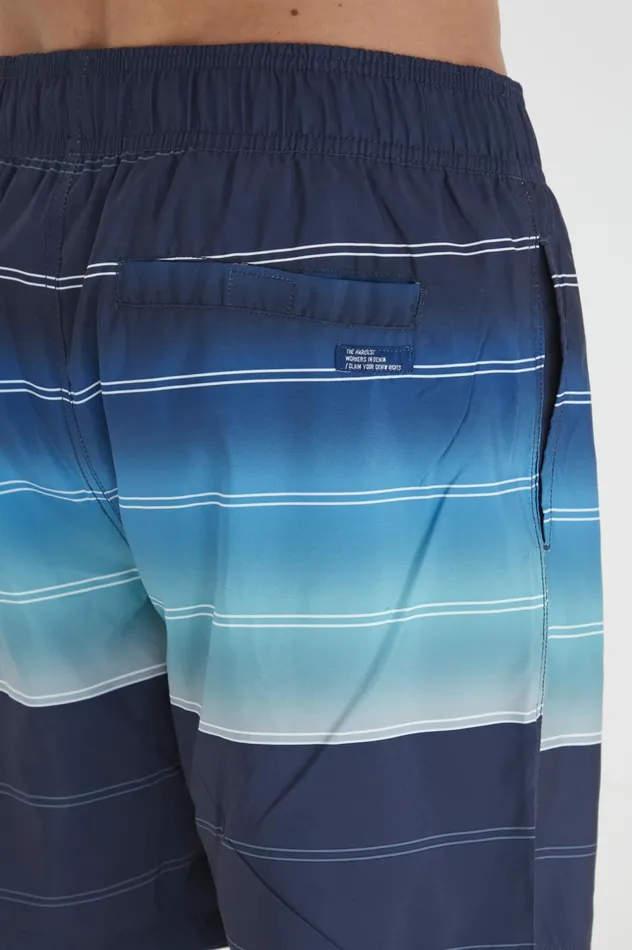 Men Swim Shorts Blend Swimwear Dress Blues