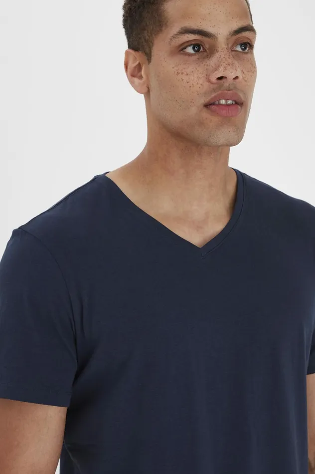 Men TShirts Blend 2 PackBHNICO TShirt Navy