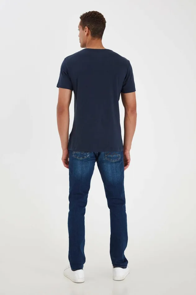 Men TShirts Blend 2 PackBHNICO TShirt Navy