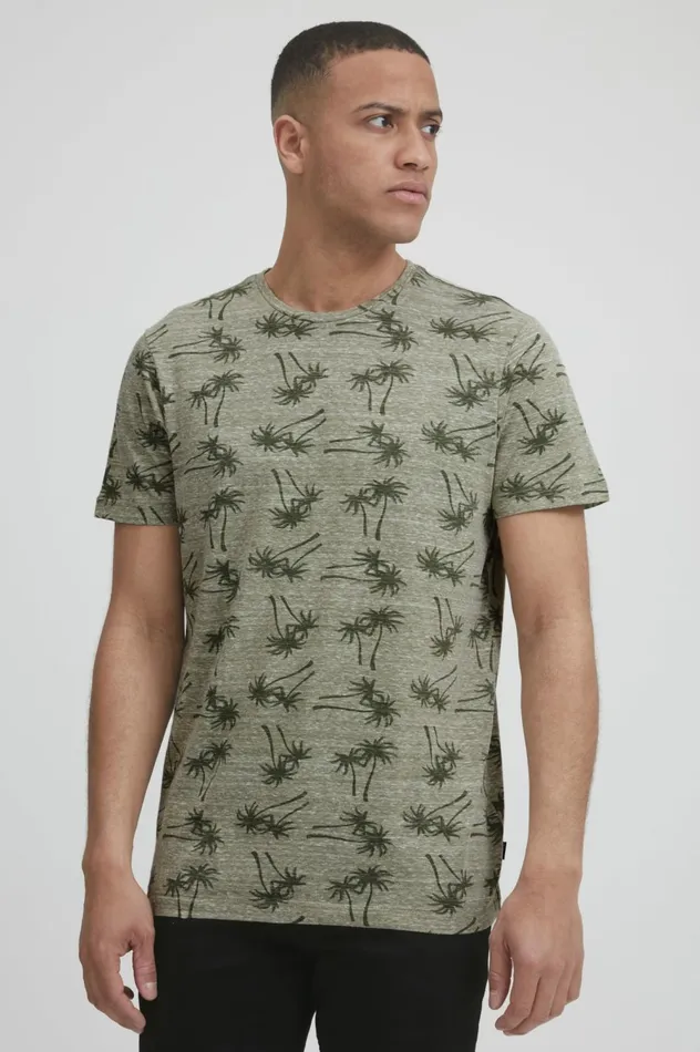 Men TShirts Blend Tshirt Oil Green
