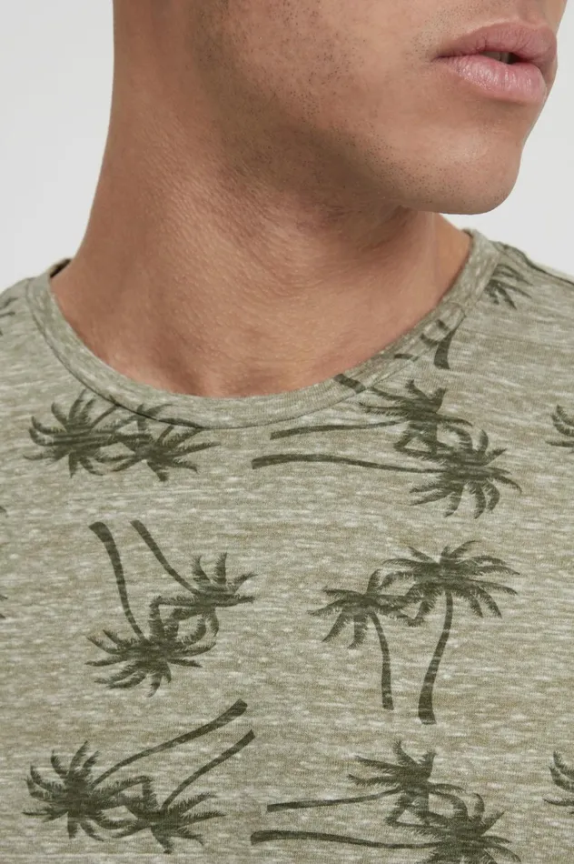 Men TShirts Blend Tshirt Oil Green