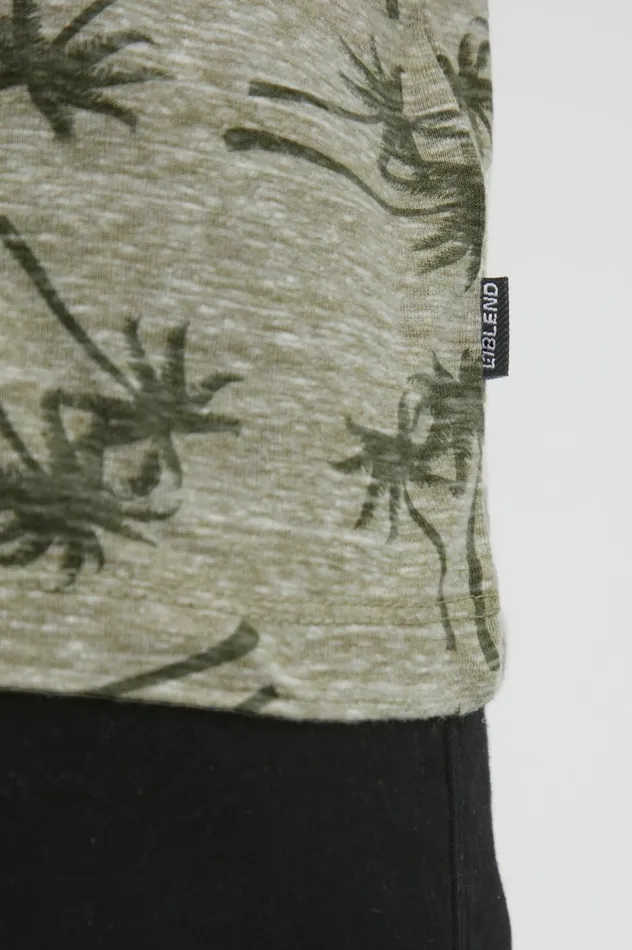 Men TShirts Blend Tshirt Oil Green