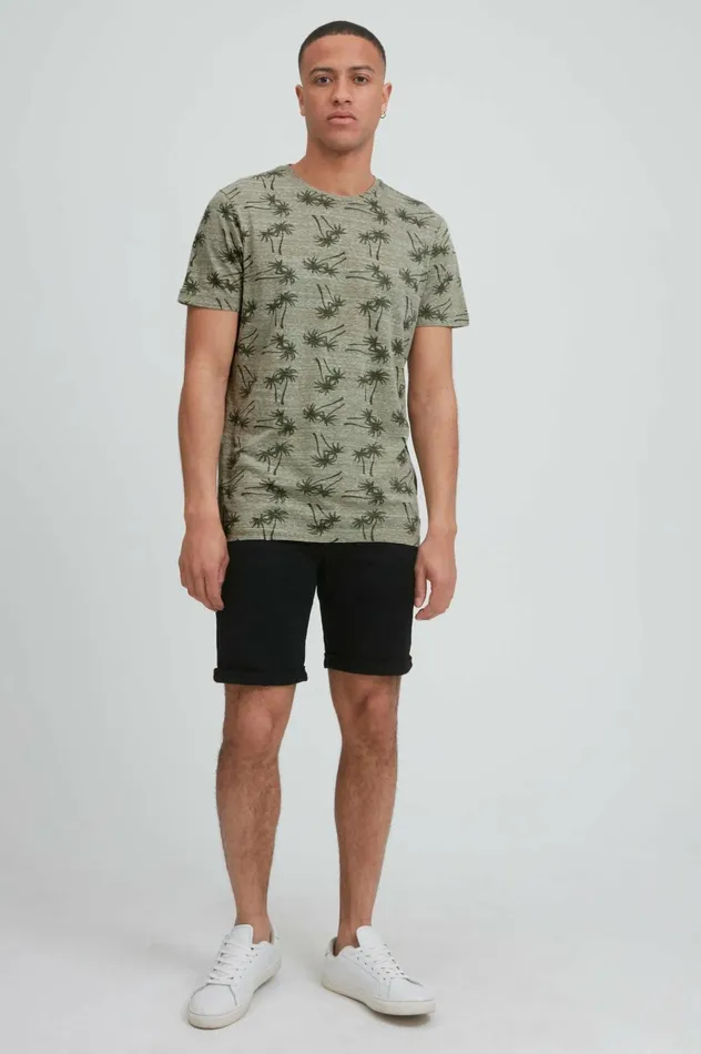 Men TShirts Blend Tshirt Oil Green