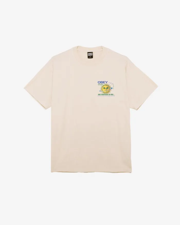Men TOGETHER AS ONE HEAVYWEIGHT TSHIRT Sago OBEY Clothing TSHIRTS