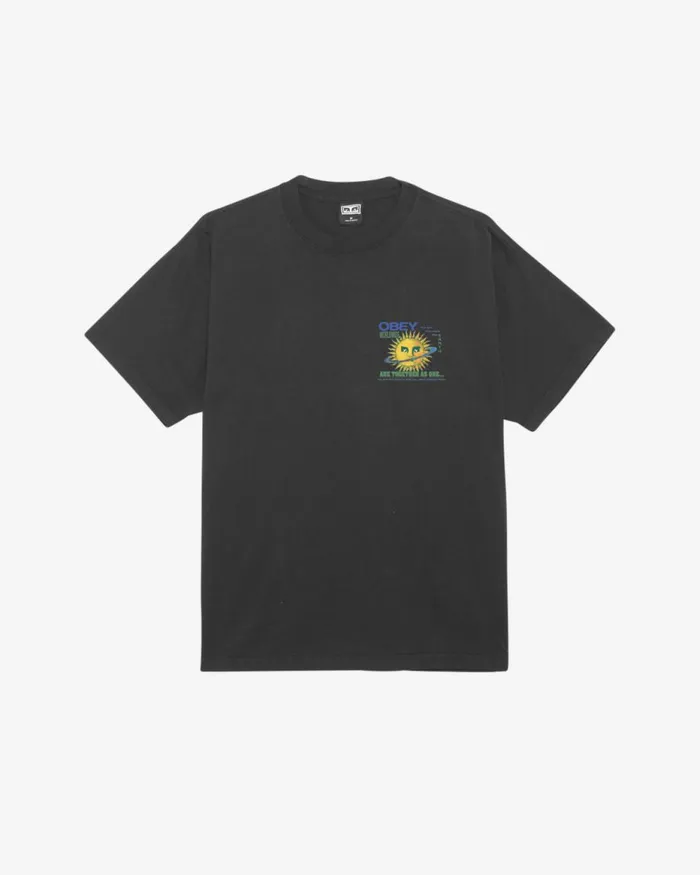 Men TOGETHER AS ONE HEAVYWEIGHT TSHIRT Sago OBEY Clothing TSHIRTS