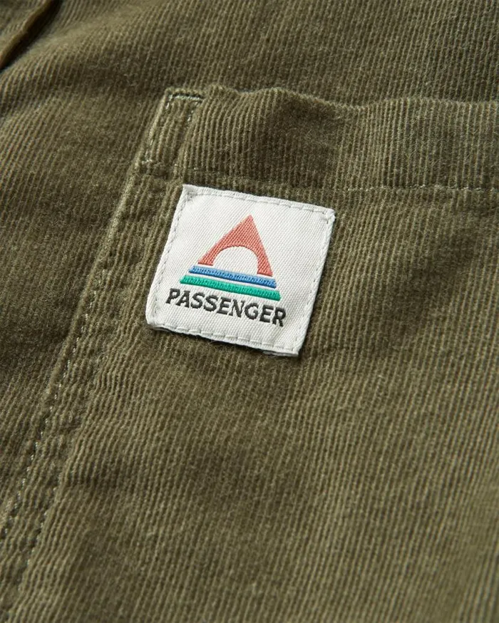 Men Tops Passenger Backcountry Cord Light Shirt Dusty Olive Dusty Olive
