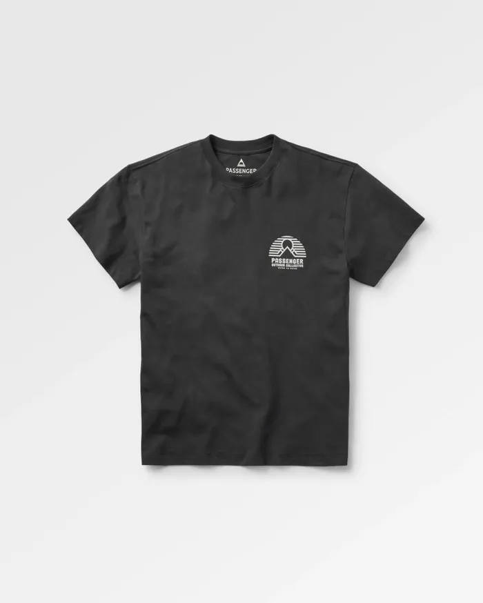 Men Tops Passenger Elbio Recycled Relaxed Fit TShirt Black Black
