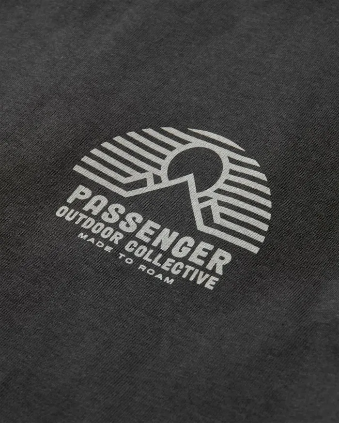 Men Tops Passenger Elbio Recycled Relaxed Fit TShirt Black Black