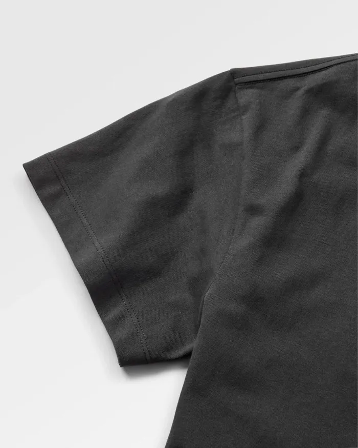 Men Tops Passenger Elbio Recycled Relaxed Fit TShirt Black Black