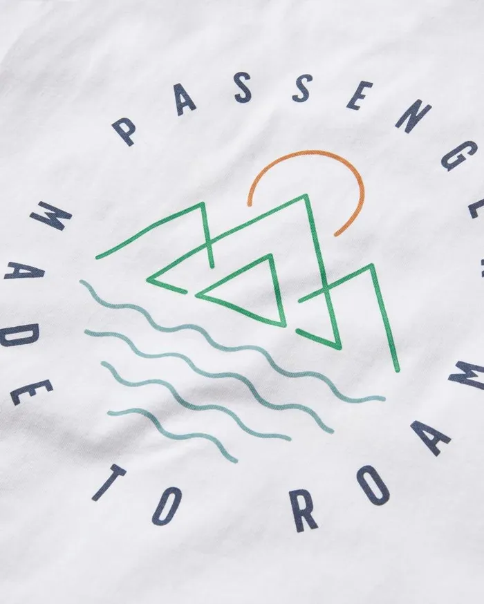 Men Tops Passenger Escapism Recycled Cotton Vest White White