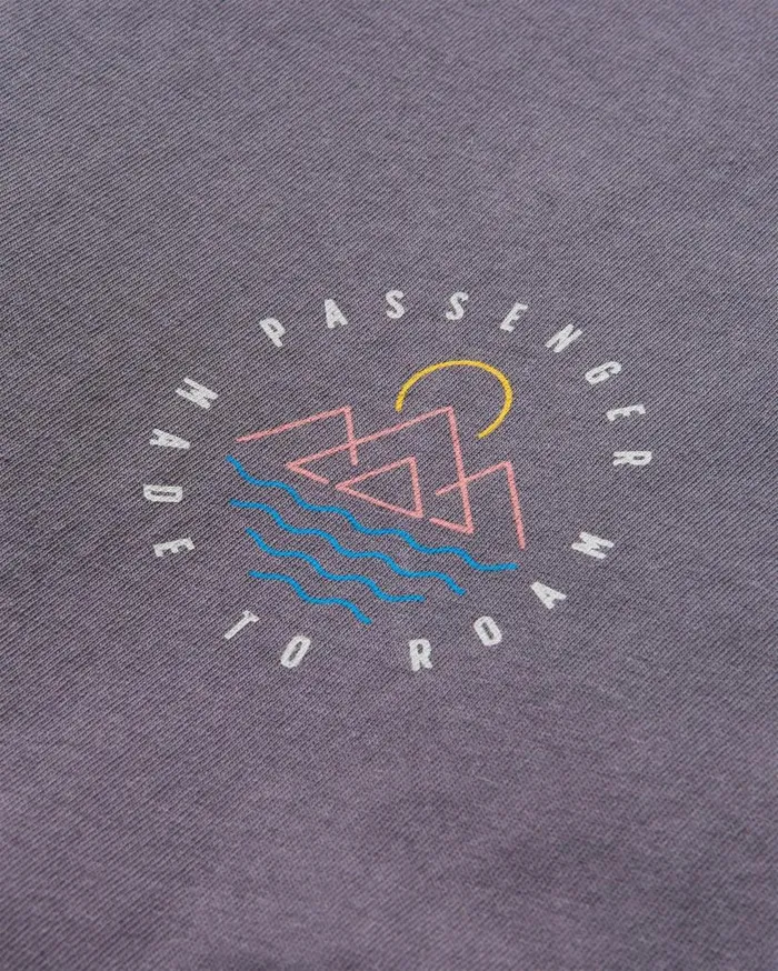 Men Tops Passenger Escapism Recycled LS TShirt Faded Black Faded Black