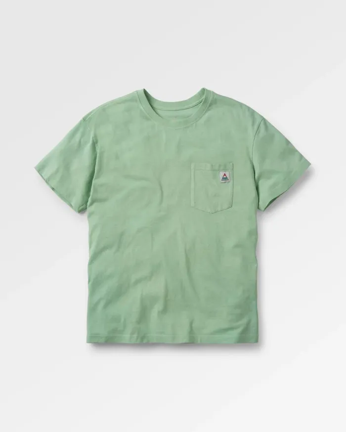 Men Tops Passenger Heritage Recycled Relaxed Fit TShirt Green Fig Green Fig