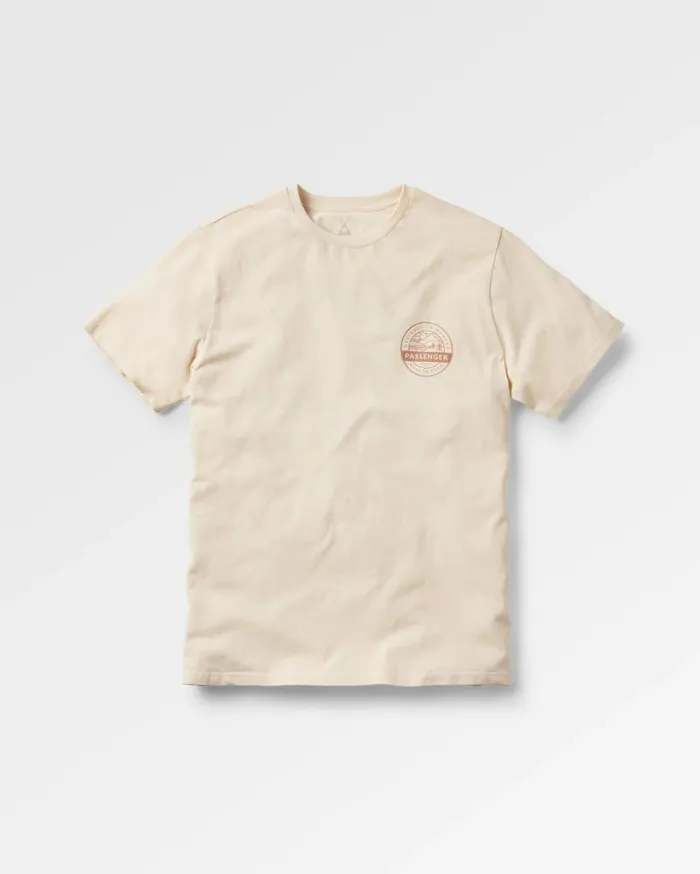 Men Tops Passenger Odyssey Recycled Cotton TShirt Birch Birch