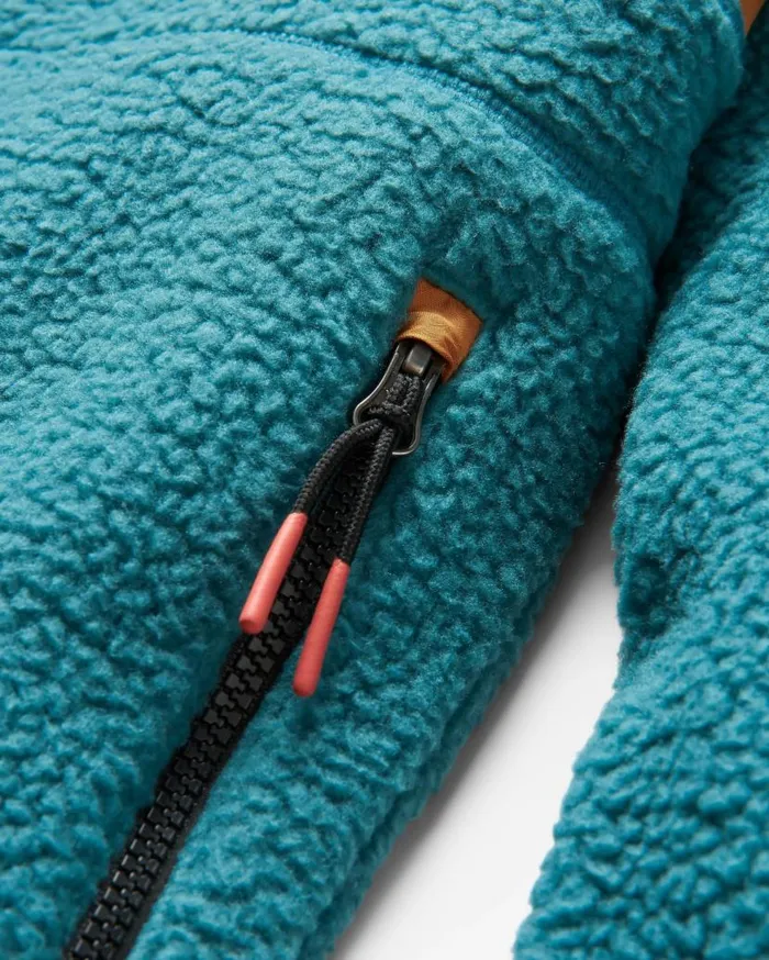 Men Tops Passenger Offgrid 20 12 Zip Recycled Sherpa Fleece Mediterranean Mediterranean