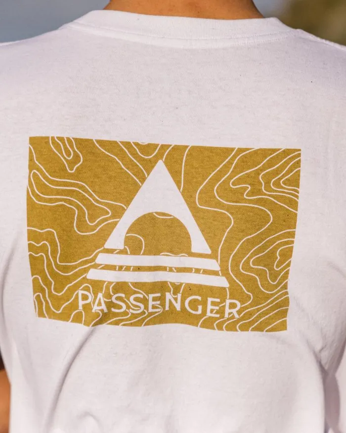 Men Tops Passenger Purpose Recycled Relaxed Fit TShirt White White