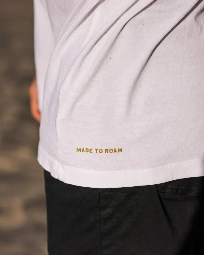 Men Tops Passenger Purpose Recycled Relaxed Fit TShirt White White
