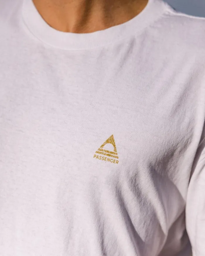 Men Tops Passenger Purpose Recycled Relaxed Fit TShirt White White