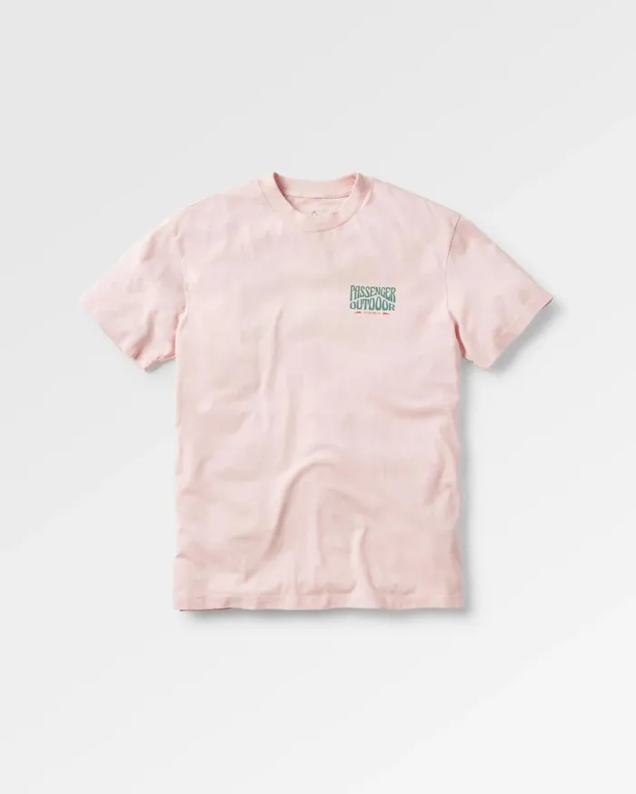 Men Tops Passenger Yuca Recycled Relaxed Fit TShirt Barely Pink Barely Pink