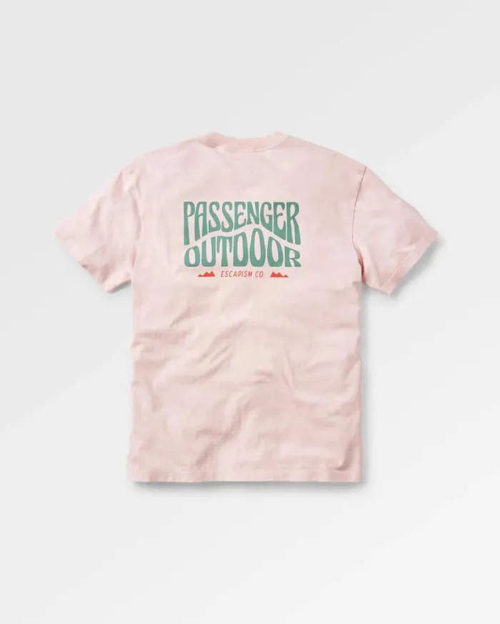 Men Tops Passenger Yuca Recycled Relaxed Fit TShirt Barely Pink Barely Pink