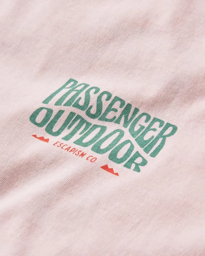 Men Tops Passenger Yuca Recycled Relaxed Fit TShirt Barely Pink Barely Pink