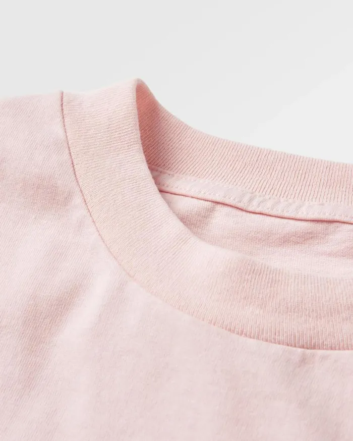 Men Tops Passenger Yuca Recycled Relaxed Fit TShirt Barely Pink Barely Pink