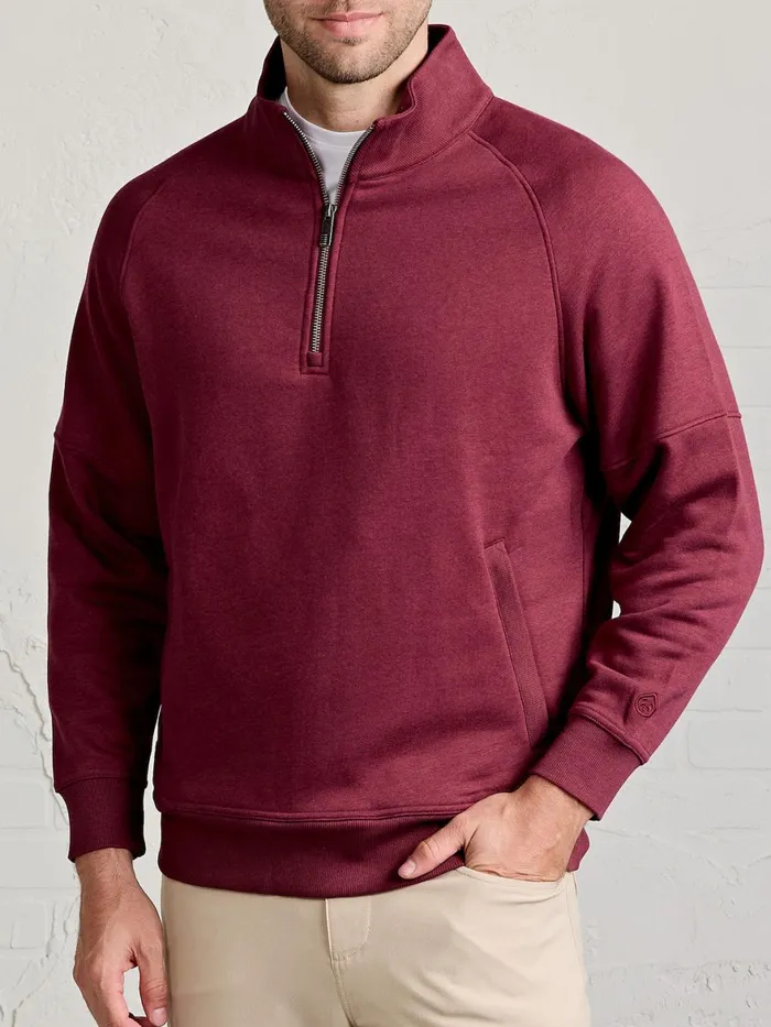 Men Transcend Fleece 14 Zip Tasc Performance Outerwear