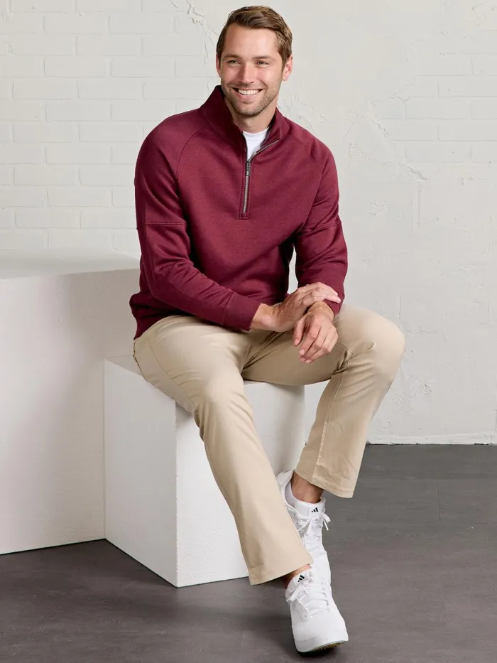 Men Transcend Fleece 14 Zip Tasc Performance Outerwear