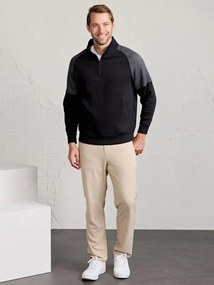 Men Transcend Fleece 14 Zip Tasc Performance Outerwear