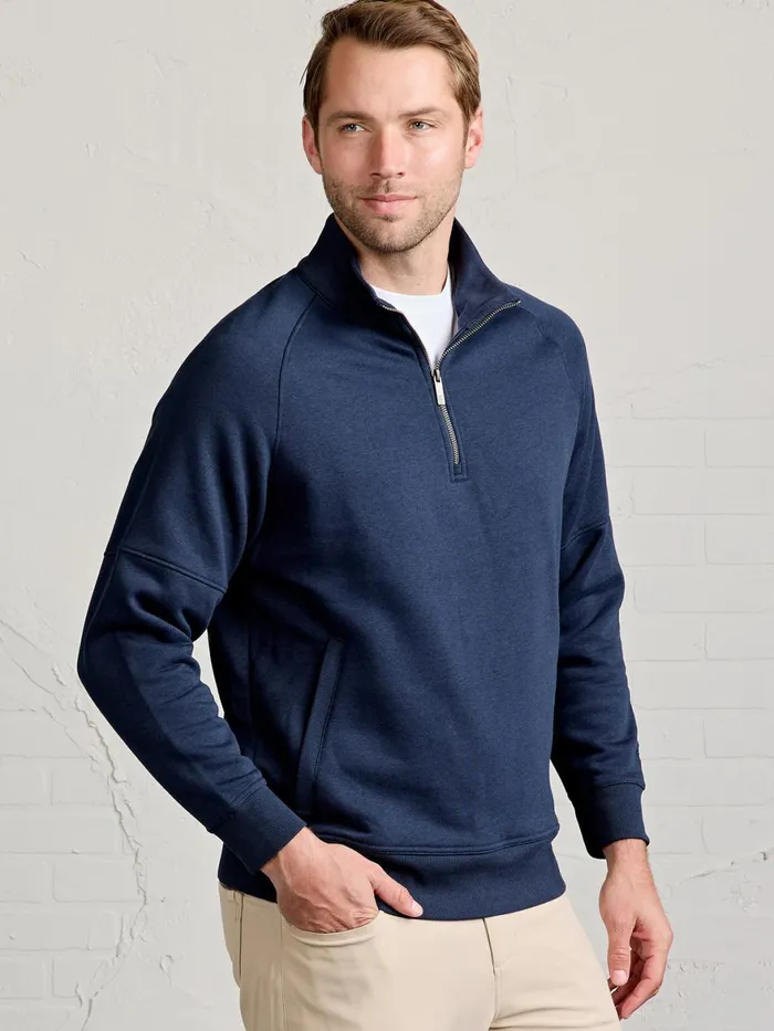 Men Transcend Fleece 14 Zip Tasc Performance Outerwear