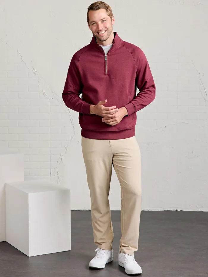 Men Transcend Fleece 14 Zip Tasc Performance Outerwear
